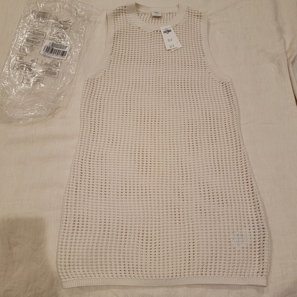 Abercrombie & Fitch Crochet Knit Swim Cover Up Dress - Picture 7 of 10